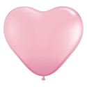 Picture of 6 Inch Heart - Pink (100/bag)