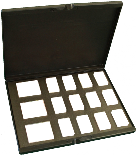 Picture of Empty Palette Case with Insert  (3 x 50g + 12 x 30g)
