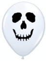 Picture of 5" Skull Face round balloons (100/bag)