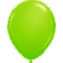 Picture of Qualatex 5" Round - Lime Green (100/bag)