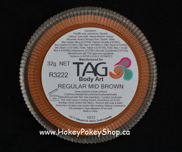 Picture of TAG - Regular Mid Brown - 32g
