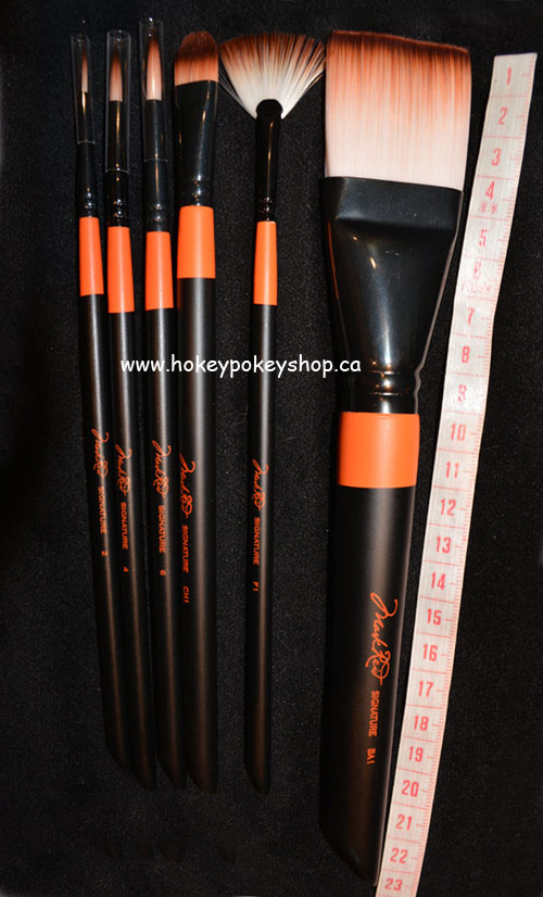 Mehron Mark Reid Signature Brushes - 1 Fan