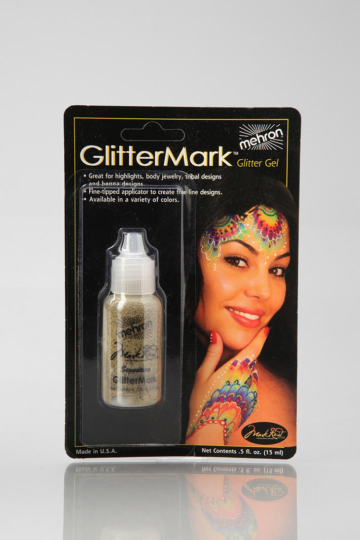 Picture of Mehron Glitter - Mark Reid Gold Glitter Mark  0.5OZ