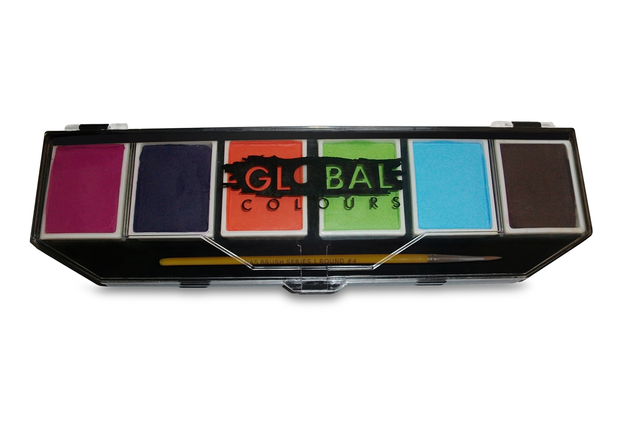 Global Body Art Caribbean Palette (2) Hokey Pokey Shop