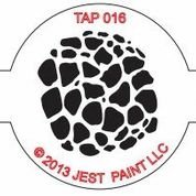 Picture of TAP 016 Face Painting Stencil - Organic Scales