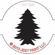 Picture of TAP 036 Face Painting Stencil - Christmas Tree