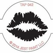 Picture of TAP 042 Face Painting Stencil - Lip Print