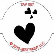 Picture of TAP 057 Face Painting Stencil - My Valentine