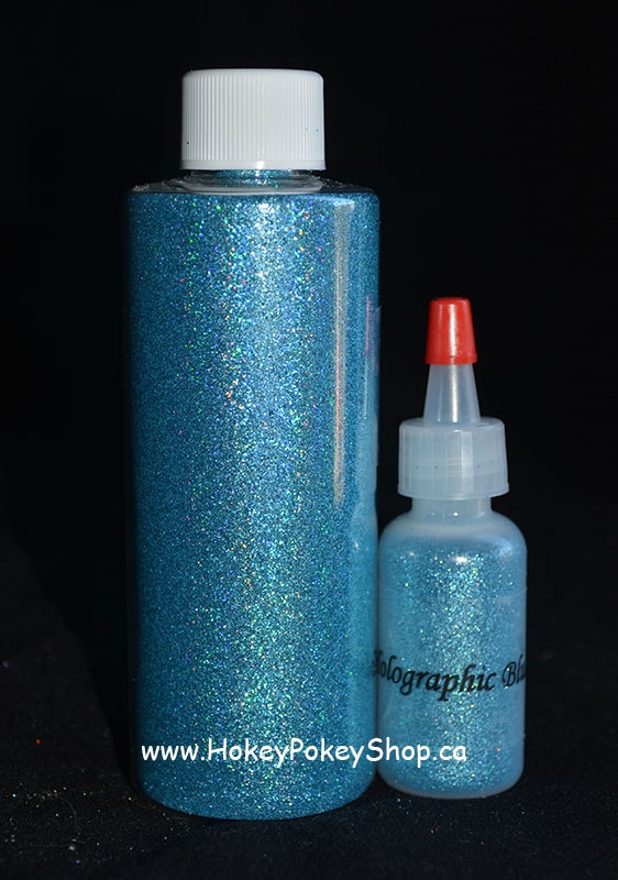 Holographic Blue GLITTER (15ml) - Hokey Pokey Shop | Professional Face