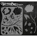 Picture of Tattoo Pro Stencil - Fower & Leaf (APTS-109)