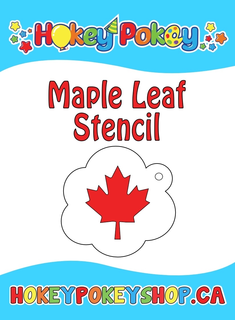 Picture of Canada Maple Leaf - Dream Stencil - 01