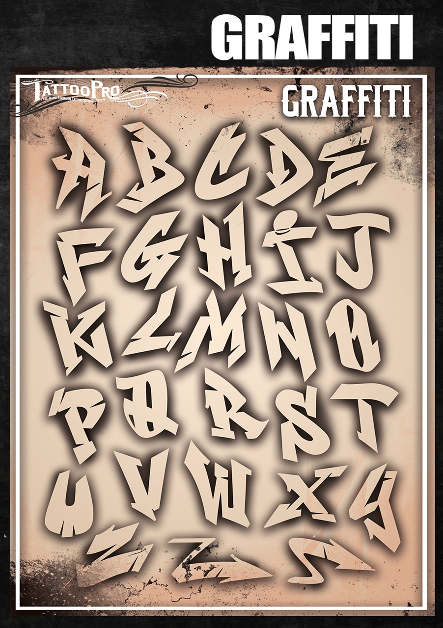 tattoo-pro-stencil-font-graffiti-1-atps-graffiti1-hokey-pokey