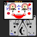 Picture of Rexy the Clown Stencil Eyes - 67SE