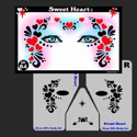 Picture of Sweet Heart Stencil Eyes - 84SE