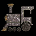 Picture of Train - Sparkle Stencil (1pc)