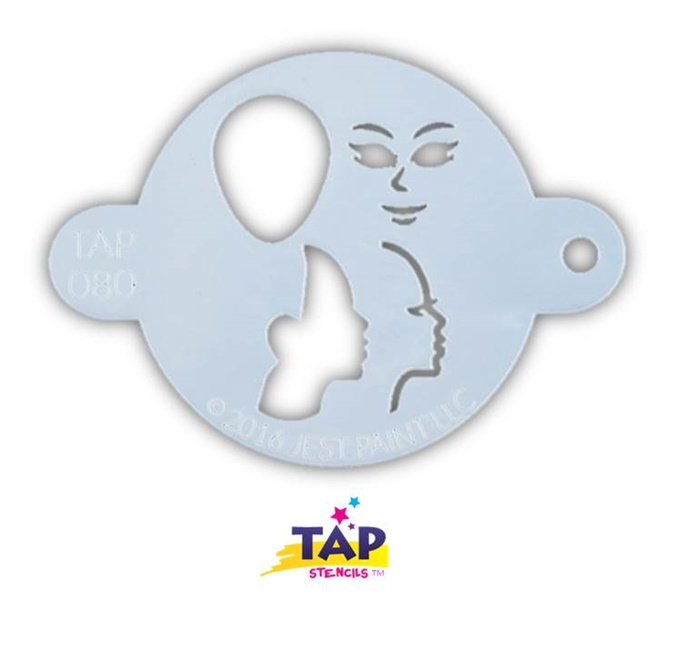 TAP Face Paint Stencil - Magical Stars (061)