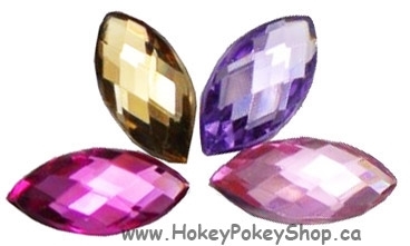 Picture of Pointed Eye Gems - Princess Set - 7x15mm (15 pc) (AG-PE3)