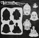 Picture of Tattoo Pro Stencil - Buddhas (ATPS-152)