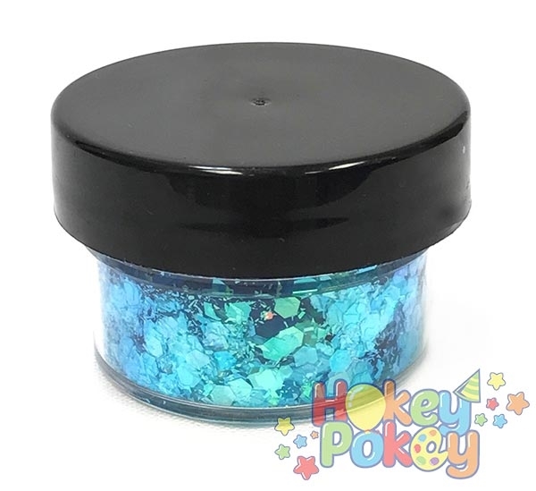 Picture of ABA Loose Chunky Glitter - Glacier Blue (15ml)