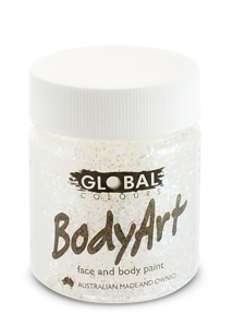 Picture of Global Colours Ultra (Holographic White) Glitter 45mL