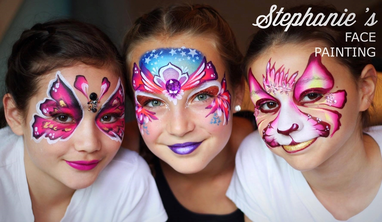 Face Painting Stephanie Hanna 2 Days Hokey Pokey Shop