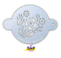 Picture of TAP 066 Face Painting Stencil - Flower Garden