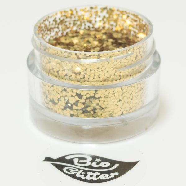 Picture of BIO GLITTER - Biodegradable Glitter - Super Chunky Gold (10g)