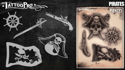 Picture of Tattoo Pro Stencil - Pirates (ATPS165)