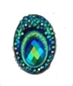 Picture of Big Peacock Gems - Deep Green - 13x18mm (20pk)