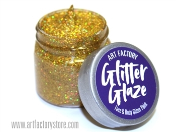 Glitter Glaze - Gold - 30ml - Hokey Pokey Shop | Professional Face and ...