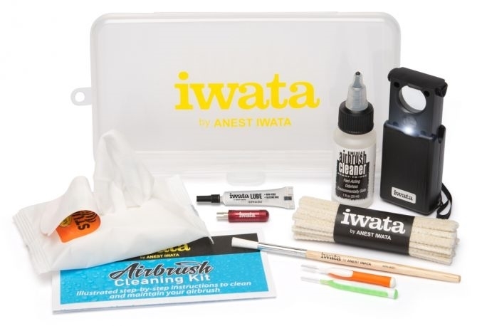 Are You Cleaning with the Right Tools? See What's Inside the Iwata Airbrush  Cleaning Kit HD 