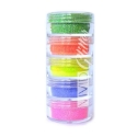 Picture of Vivid Glitter Stackable Loose Glitter - Electric Rainbow UV 5pc (10g)