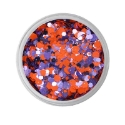 Picture of Vivid Glitter Loose Glitter - Fearless - Purple & Orange Gameday UV (25g)