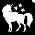 Picture of Magical Unicorn - Stencil (5pc pack)