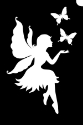 Picture of  Fairy Butterfly Stencil - (5pc pack)