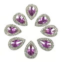 Picture of Double Teardrop Gems - Purple - 13x18mm (8 pc.) (SG-DTP)