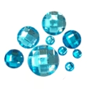 Picture of Round Gems - Light Blue - 5 to 20mm (9 pc) (SG-RT)
