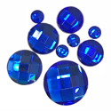 Picture of Round Gems - Blue - 5 to 20mm (9 pc) (SG-RB)