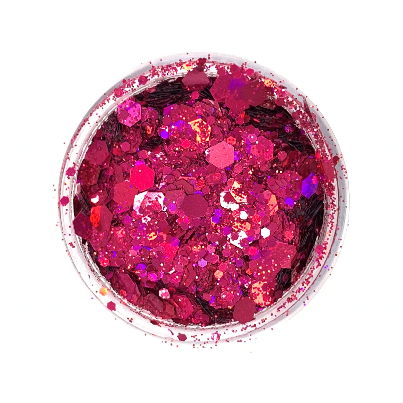 Picture of Superstar Chunky Glitter - Laser Pink (8ml)