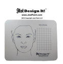 Picture of Jest Design It Face Painting Practice Board - Adult and Grid