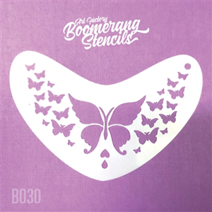 Picture of Art Factory Boomerang Stencil - Butterfly (B030)