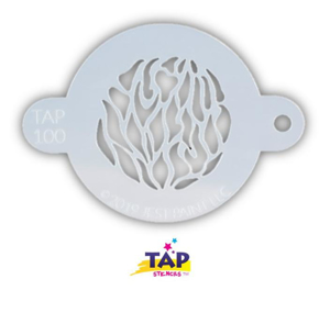 Picture of TAP 100 Face Painting Stencil - Wild Animal Pattern