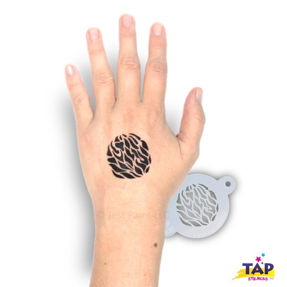 Picture of TAP 100 Face Painting Stencil - Wild Animal Pattern