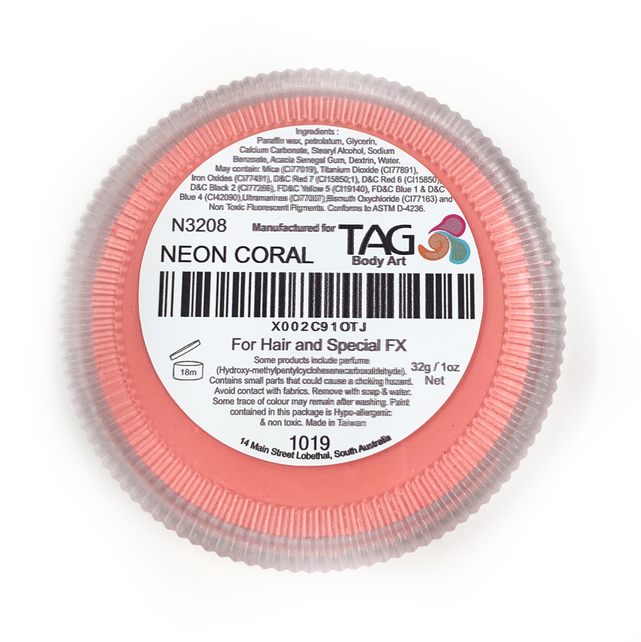 Picture of TAG - Neon Coral - 32g