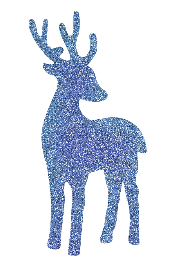 Picture of Deer Glitter Tattoo Stencil - HP-24 (5pc pack)