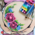 Picture of Face Painting Practice Board - Belly (Light Skin)