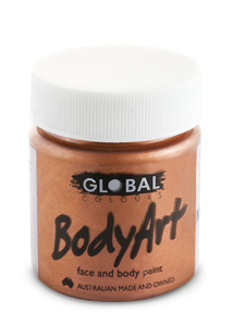Picture of Global  - Liquid Face and Body Paint  - Metallic Copper 45ml