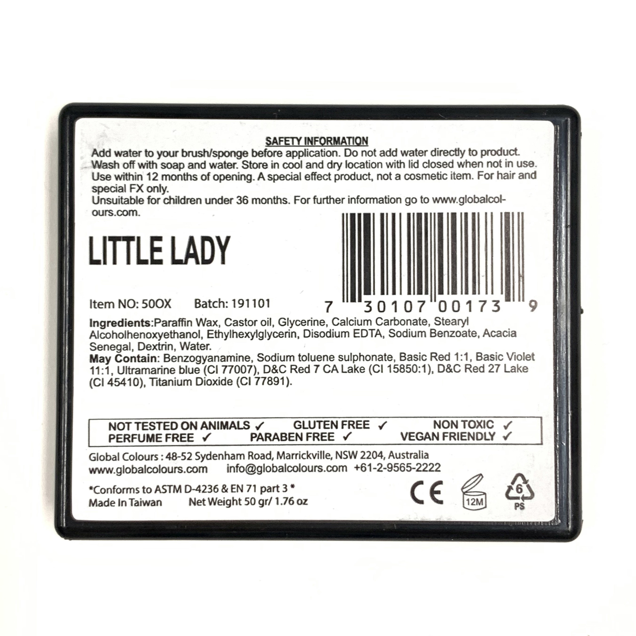 Picture of Global - Blending Cakes  Little Lady - 50g