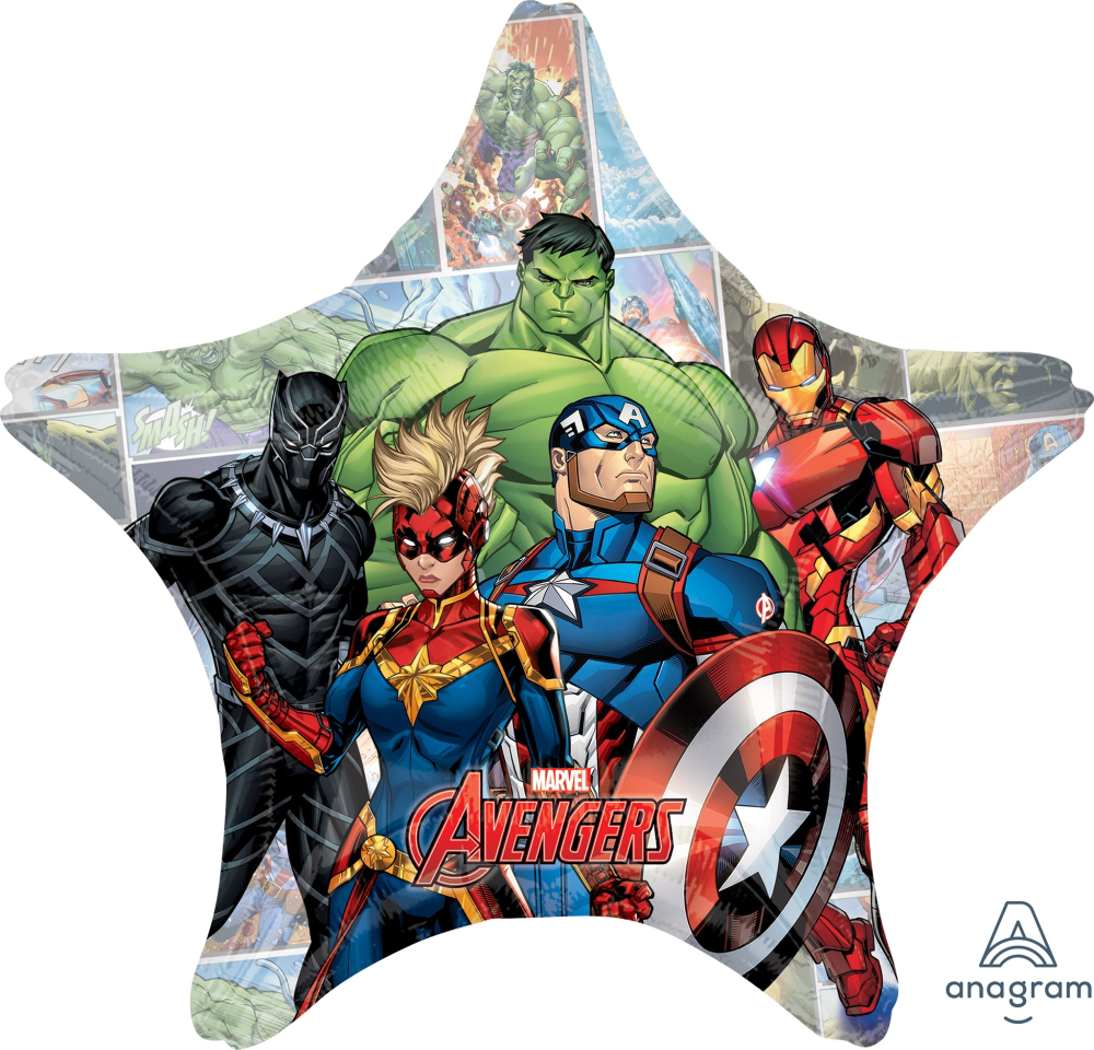 Picture of Balloon Bouquet - Avengers Marvel Powers Unite (5 pc)