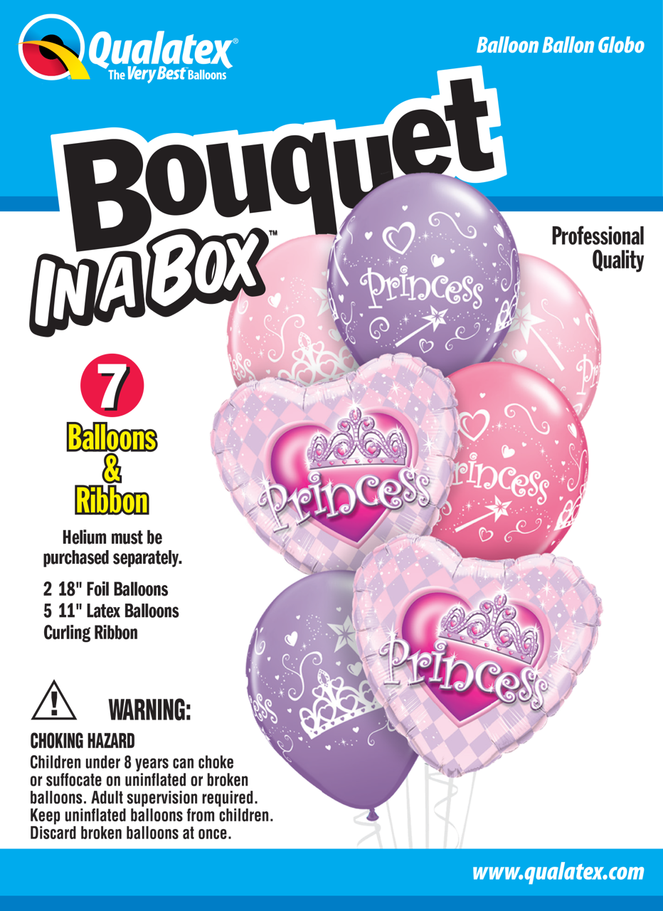 Picture of Bouquet in a Box - Princess  (7pc)